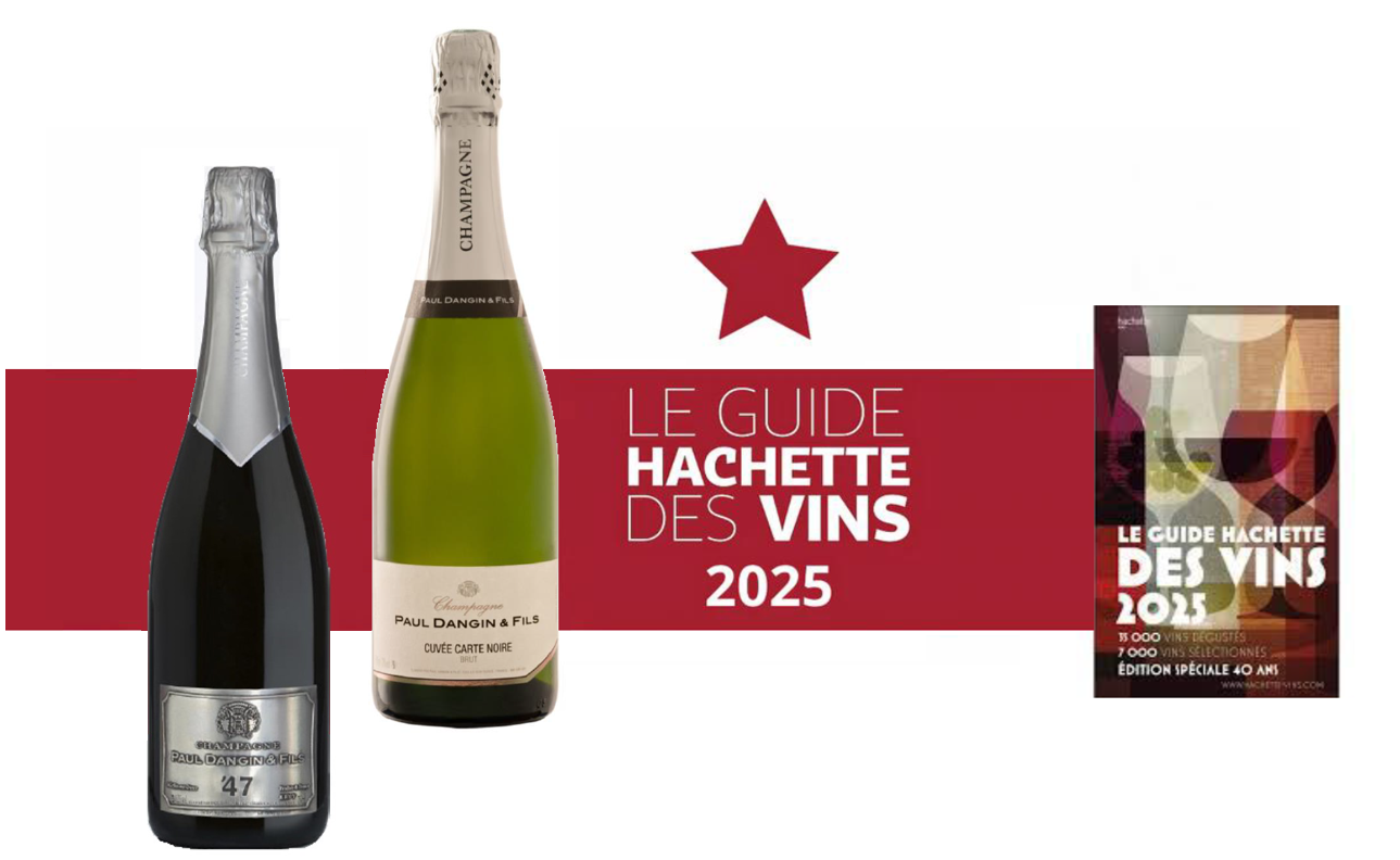 Nos champagnes sélectionnés au GUIDE HACHETTE DES VINS